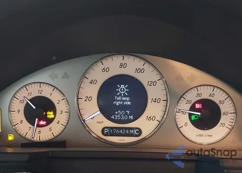 2007 Mercedes-Benz E 350 из США, поврежденный, VIN WDBUF56X67B046110